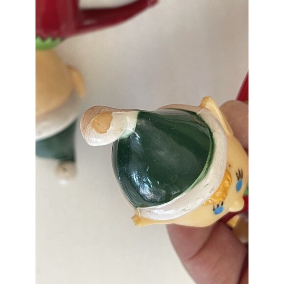 Lot of 3 Vintage Sun Hill Industries 1981 Christmas Elf / Pixie Shelf Decoration - Picture 9 of 9